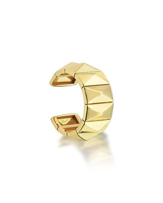 C|Nd|N by Candan Balto Metallic Artdeco Pyramid Ear Cuff