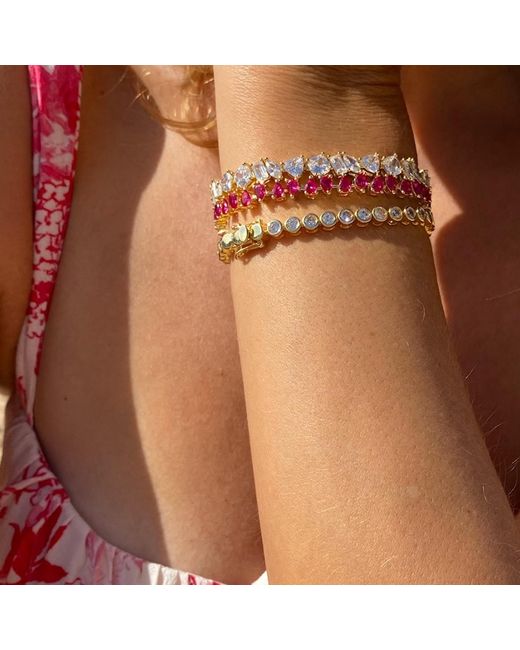 Native Gem Red Duchess Bracelet- Ruby