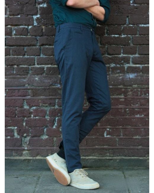 Guards London Blue Tailored Chinos for men