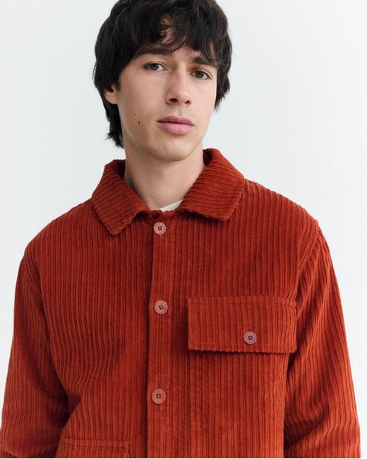 Thinking Mu Red Gabin Lightweight Jacket for men