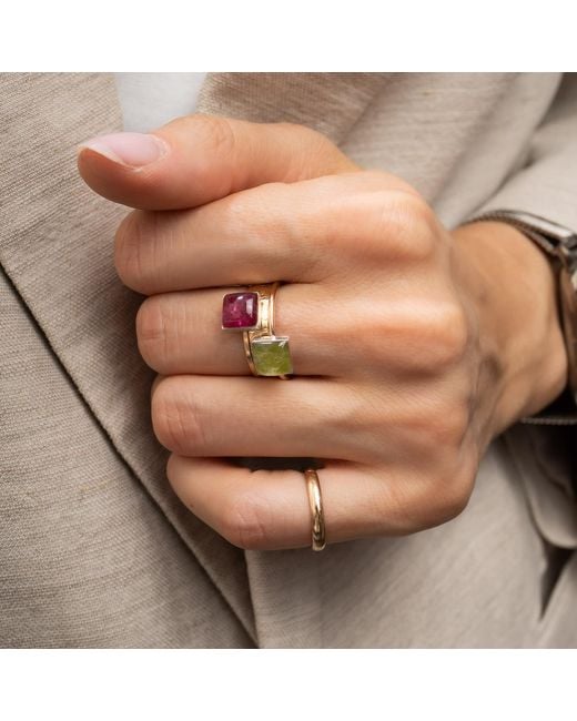 Kate Koel Natural August Birth Flower Ring