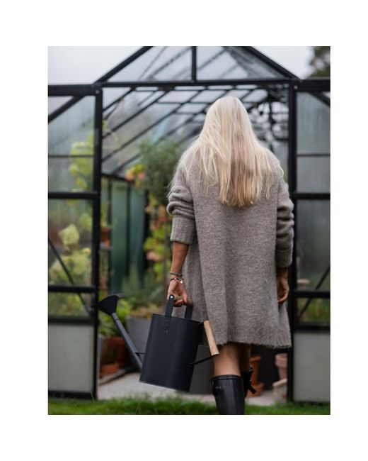 tirillm Brown Cessa Long Cardigan