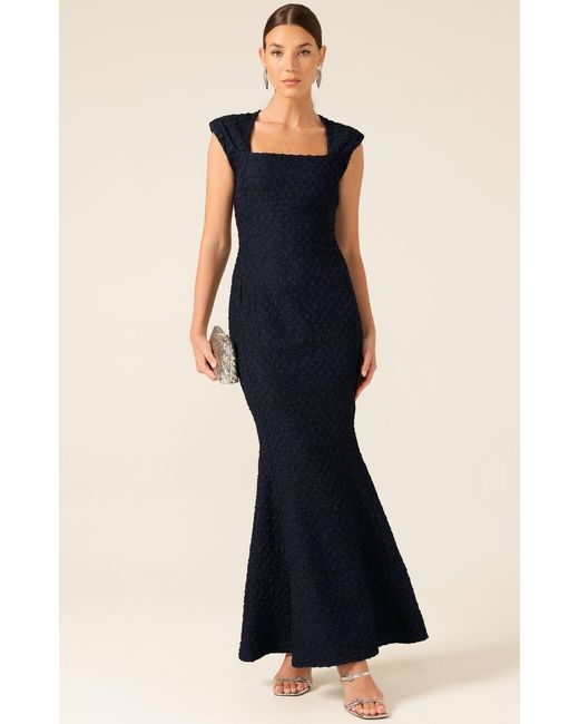 SACHA DRAKE Blue Gala Royale Gown