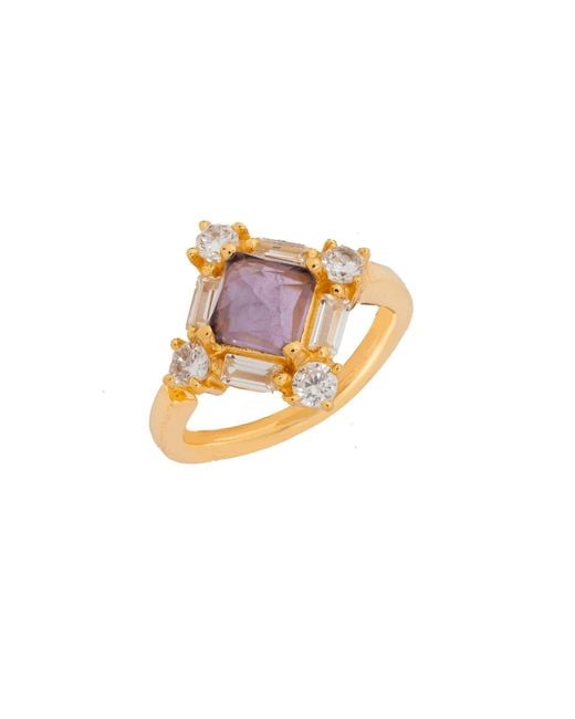Lavani Jewels White Polaris Ring