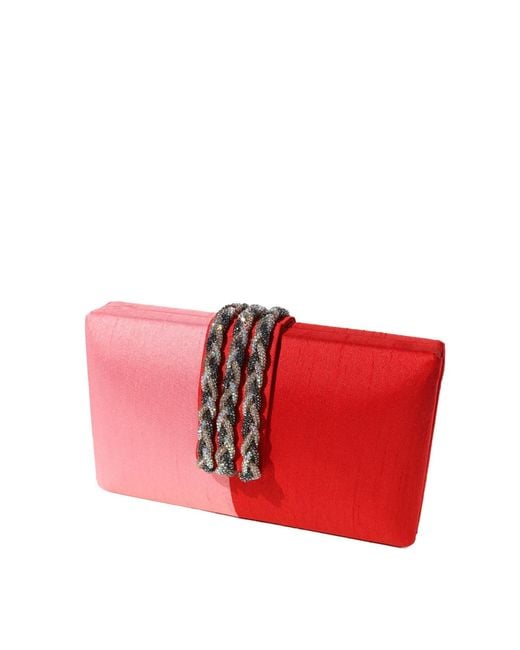 Simitri Red Coral Clutch