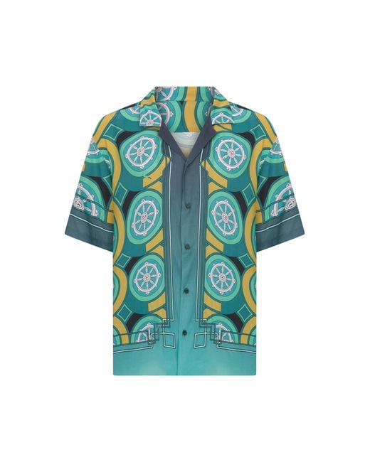 Je Te Veux Green Dharma Shirt for men