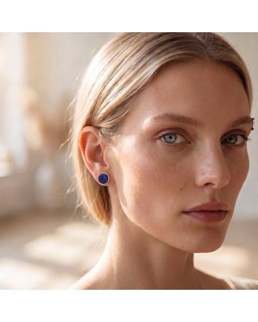 Heather Hawkins Jewelry Green Rose Cut Onyx Oversized Studs