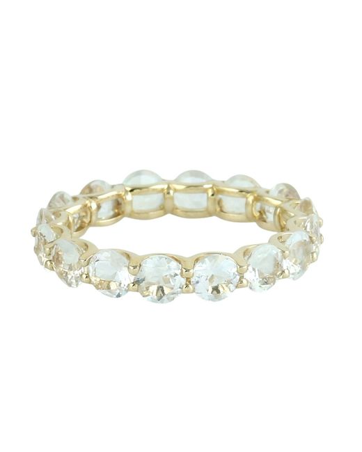 Artisan Metallic 14K Moonstone Eternity Band Ring