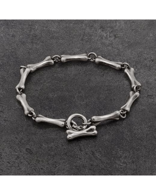 Snake Bones Metallic Bones Bracelet