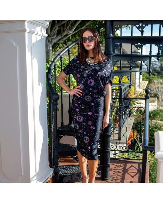 Jennafer Grace Black Celestia Angle Dress