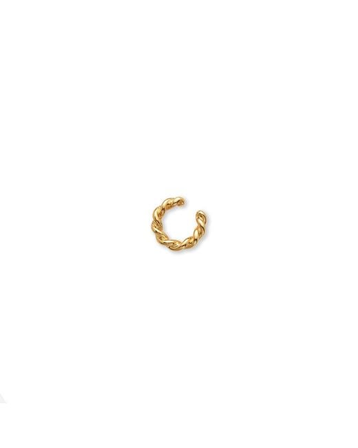 Shabella Nyc Metallic Basic Braided Ear Cuff