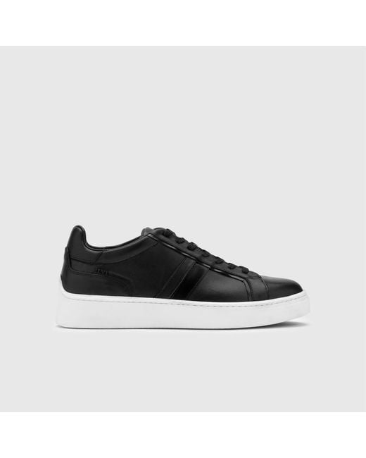 Ilvi Black Ezri Leather Sneaker for men