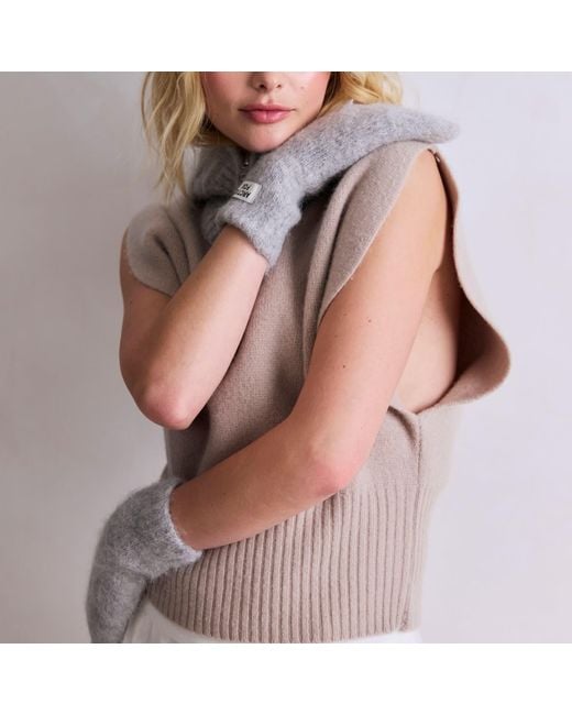 Arctic Fox & Co. Gray The Alpaca Mittens