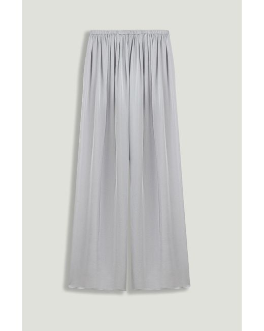 Nocturne Gray Wide-Leg Trousers