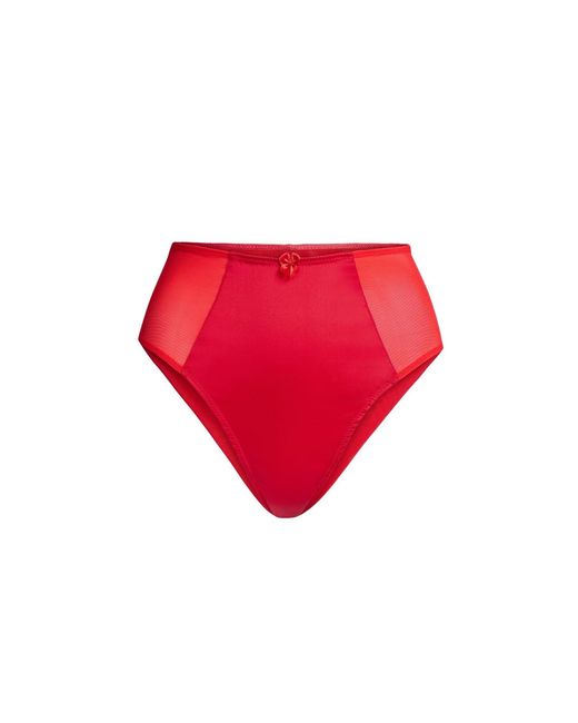 Scarlett Gasque Red Tallulah High-Waist Brief
