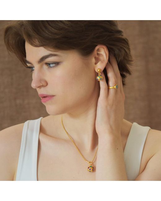 GEM BAZAAR Metallic Party Time Pendant