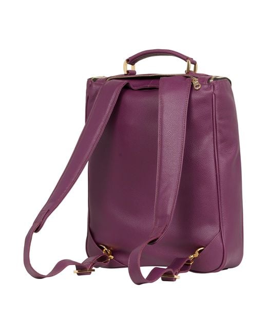 Luis Steven Purple Medium Laptop Pack