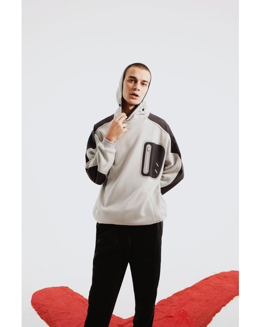 Pcfg Gray Comfort Track Hoodie for men