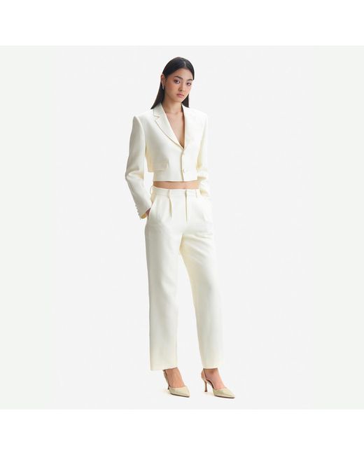 Emma Wallace Natural Lucile Trouser