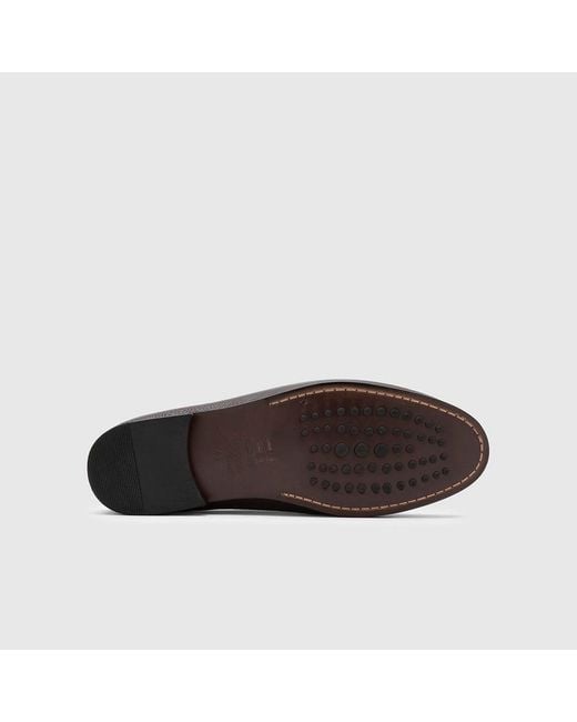 Ilvi Brown Reg Floater Leather Slipper for men
