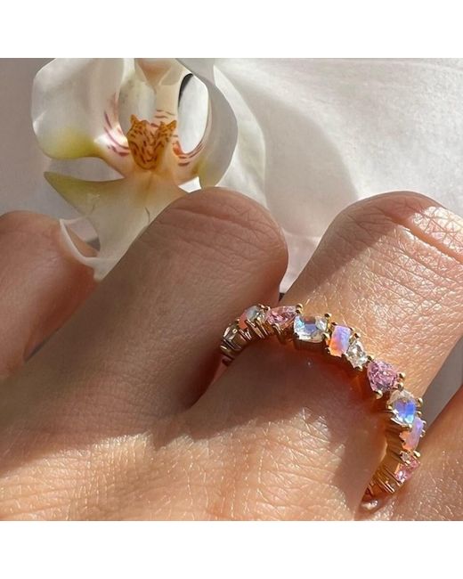 Native Gem Metallic Vienna Mini Opal Ring