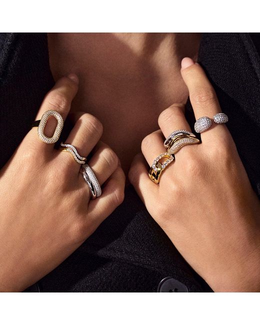 Sif Jakobs Jewellery Metallic Ring Capizzi Due