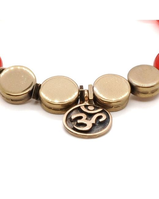 Ebru Jewelry Red Carnelian Yoga Bracelet