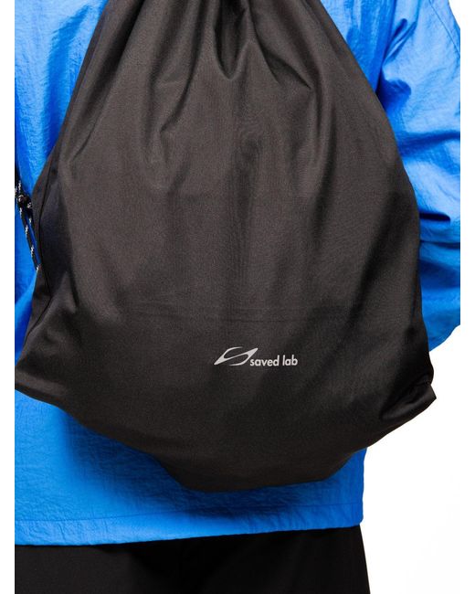 Saved Lab Black Tote Bag for men