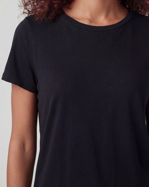 Lords of Harlech Black Katherine Cap Sleeve Top