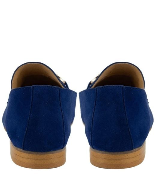 Keith Scarrott Shoes Blue Pezzan Snaffle Loafer