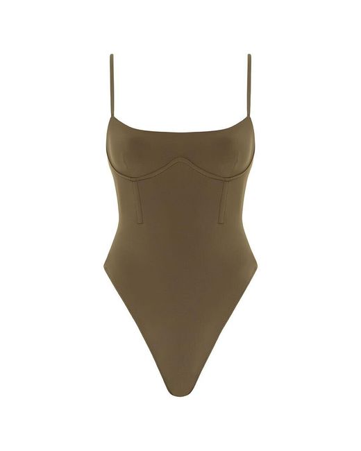 Montce Green Khaki Jonah One-Piece