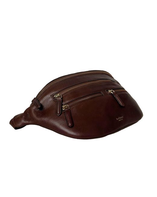 BELYSA Brown Odine Brwon Leather Bumbag