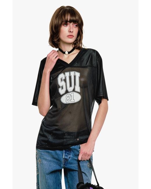 Anna Sui Blue Sui Jersey