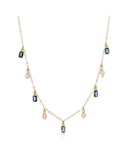 Native Gem White Cinderella Necklace