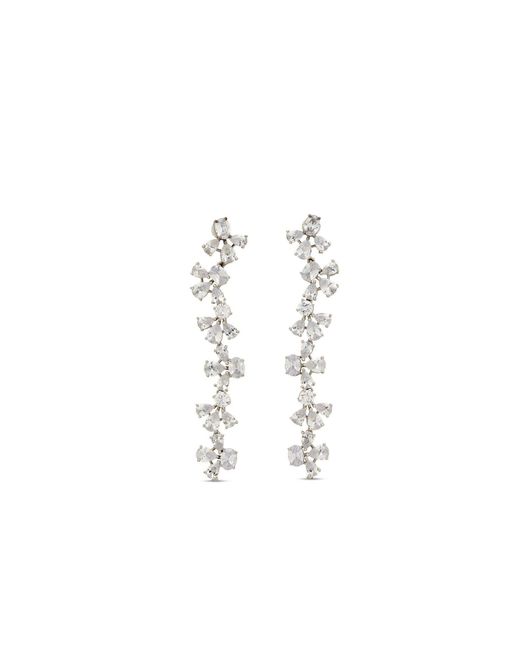 Stephanie Browne Australia White Fleur Earrings