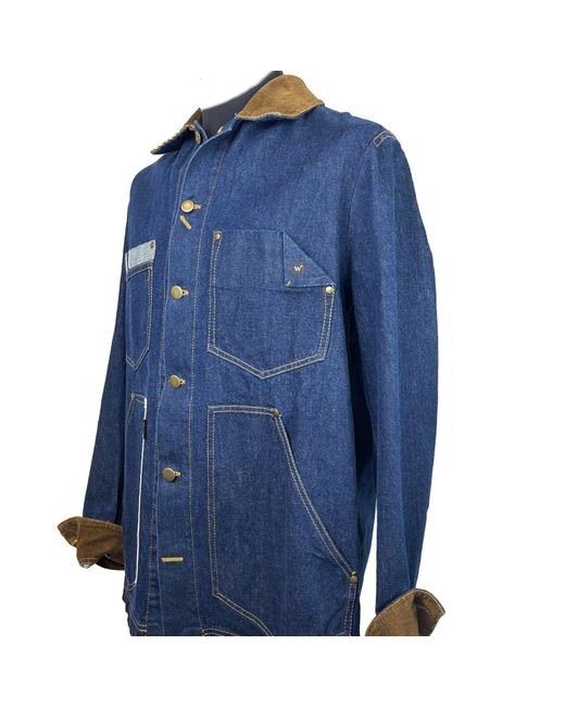 Win Out Blue Workwear Denim Jacket for men