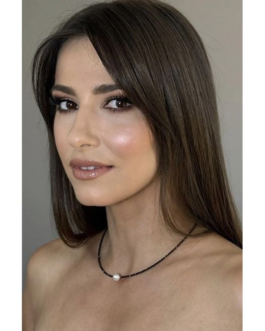 Lisa&Co. White Necklace Spinel&Pearl