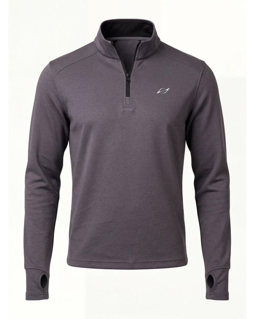 Saved Lab Blue Quarter Zip for men