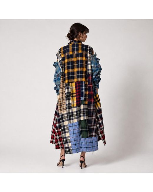 Zasta Studio Blue The Patchwork Dress A