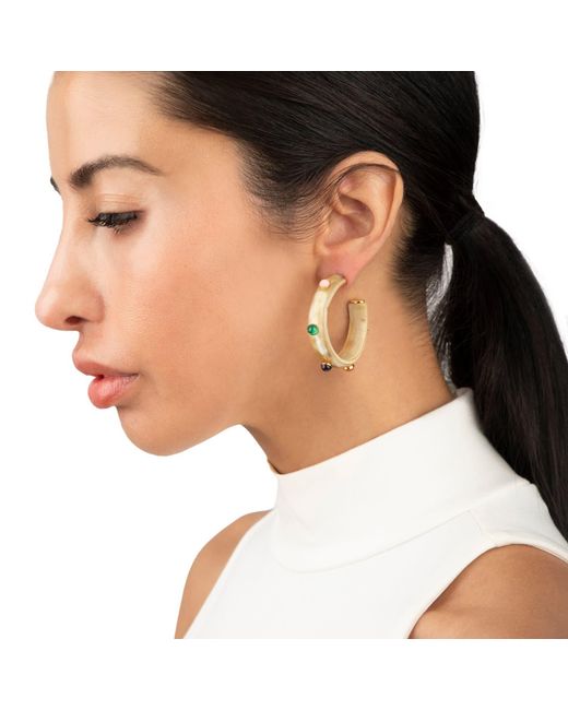 Bounkit Metallic Neutrals Eliza Hoops