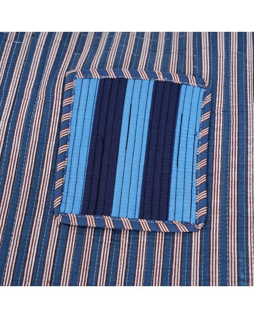 Conscious Yoga Collective Blue The Stripe Tote