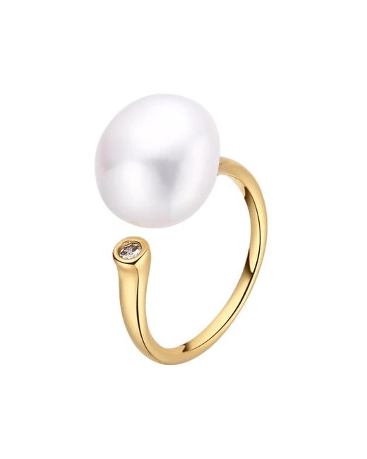 Lisa&Co. Metallic Ring Pearl&Spark