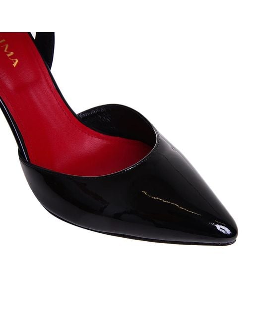 Ginissima Black Alice Patent Leather Shoes