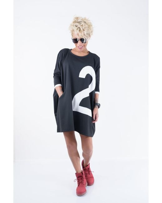 Clothes by Locker Room Black Casual Tunic Dress