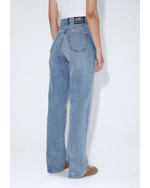 Dr. Denim Blue Echo High Straight