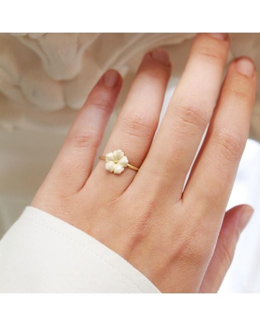 Agora Jewellery Metallic Bavella Ring