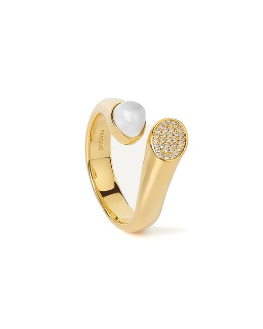 Freqnc Atelier Metallic Serpent Ring