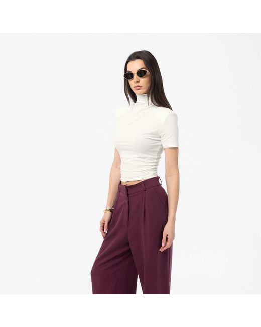 Mandragora White Neutrals Turtleneck Ablo Buttermilk