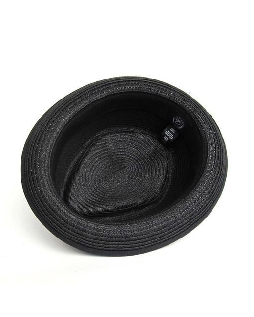 Dasmarca Hats Black Dasmarca Durban Summer Diamond Crown Light Weight Breathable Porkpie Hat for men