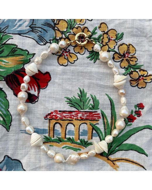 Miss May the Brand Metallic Neutrals For Heaven's Sake Necklace